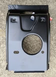 1970-74 Challenger Trunk Lid Lock Latch & Floor Tail Panel Brace Bracket. Fixed Price $69.00.