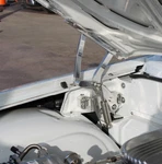 Polished Billet Hood Hinges (1962 Only) Chevy Impala Biscayne Made Usa. Fixed Price $779.95.