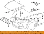 Toyota Oem 23-26 Signia,crown Hood Components-hinge 5341030370. Fixed Price $72.84.