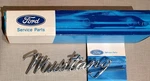 1968 Mustang Fender Emblem C8ZZ-16098-A Original Ford Part New Box & Mounts. Fixed Price $134.99.