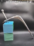 Vintage 1940 Ford Deluxe Chrome Hood Ornament Release 01A-8218-B Complete V8. Fixed Price $425.00.