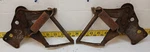 Used Oem Gm Left Hand + Right Hood Hinges 1957 Oldsmobile (H4). Fixed Price $212.46.