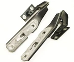 Hood Hinges 02-05 Audi A4 S4 B6 LX7Z Dolphin Gray 8E0 823 301 & 302. Fixed Price $28.99.