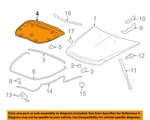 Gm Oem 08-09 Cts Hood Components-insulator 15250702. Fixed Price $377.07.