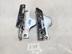 12-21 Oem Tesla Model Front Left Right Bonnet Hood Hinge Bracket White Set. Fixed Price $80.00.