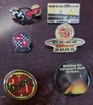 Lot Of 6 Cadillac Hat Pin Lapel Crest Emblem Accessory Badge Logo Museum. Fixed Price $30.00.