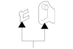 Genuine Audi Release Handle 4L1-823-533-A-1CT. Fixed Price $47.85.