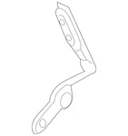 Genuine Audi Hinge 8Y0-823-301-B. Fixed Price $47.01.