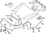 Genuine Bmw Front Weather-strip 51-76-9-883-422. Fixed Price $30.49.