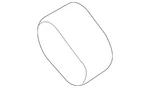 Genuine Nissan Hood Stop Buffer 65158-1LB0A. Fixed Price $9.25.