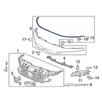 For Honda Civic 2022-2025 74142T20A11 Front Hood Seal. Fixed Price $31.88.