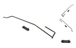 Hood Safety Latch Catch Rod And Retainer Clip Kit Fit For Dodge Ram 1500 2500. Fixed Price $44.50.