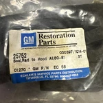 Eckler's 25752 Corvette Seal Rad To Hood 80-81, 030397/1Q14-01. Fixed Price $26.59.