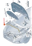 New Audi A3 Sportback Water Box Seal 8Y0823723A Original. Fixed Price $30.35.