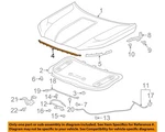 Gm Oem 18-23 Terrain Hood Components-front W'strip 84300393. Fixed Price $48.17.