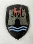 Volkswagen Wolfsburg Hood Crest, Associated Badge On Classic Vw Beetle Models. Fixed Price $20.00.