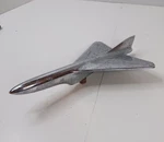 1954 Ford Automobile Chrome Jet Airplane Hood Ornament Bm 16853-A Trim Molding. Fixed Price $69.99.