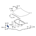 For Toyota Highlander 2020-2025 535100E150 Front Hood Latch. Fixed Price $92.51.