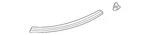 Genuine Mitsubishi Side Weather-strip 5902A353. Fixed Price $45.35.