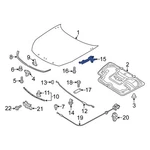 For Fiat 124 Spider 2017-2020 68329105AA Front Left Hood Hinge. Fixed Price $63.61.