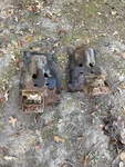 1965 Ford Fairlane 500 289 Shock Tower Spring Bucket Set Pair Support Brackets. Fixed Price $385.00.