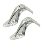 Empi 8662 Chrome Rear Deck Hinges, Pair, Vw Volkswagen Type 1 Bug, Beetle,. Fixed Price $34.95.