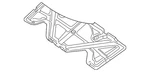Genuine Nissan Hood Insulation Pad 65840-ZL40A. Fixed Price $307.24.