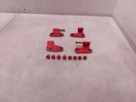 Jeep Jl Wrangler Oem Windshield Hinges Pair Firecracker Red Prc 2018-2023 145446. Fixed Price $69.99.
