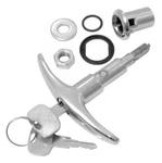 Vw Volkswagen Bug Beetle TYPE1 T1 Engine Decklid T-handle Lock With 2 Keys 46-64. Fixed Price $44.99.