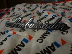 Nos Amc American Motors Ambassador Script Emblem. Fixed Price $19.99.