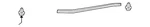 Genuine Honda Front Weather-strip 74192-T7J-H00. Fixed Price $55.04.