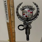 Nos Oem 1985-1993 Cadillac Deville Fleetwood Hood Ornament Chrome Gm 25536110. Fixed Price $99.95.