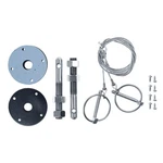 Scott Drake Hood Pin Kit Deluxe Stainless Steel Mustang 1965-1973. Fixed Price $65.85.