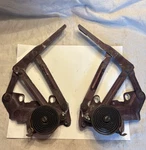 1994-2001 Dodge Ram 1500 2500 3500 Hood Hinges Pair Set Springs Maroon. Fixed Price $69.95.