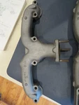1957 C1 Corvette 283 Lh/rh Exhaust Manifolds--gm #3733975/976--SURVIVORS. Fixed Price $399.95.