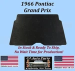 Rem 1966 Pontiac Grand Prix Hood Insulation Stock 1" Thick GPX-HIN-025. Fixed Price $124.99.