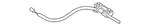 Genuine Volvo Release Cable 31385848. Fixed Price $121.05.