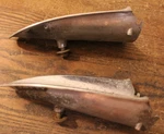 Pair Of Hood Scoops For 1957 Chevy 3738981-3 Lh And 3738982-11192 RH2. Fixed Price $30.00.