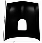 1970 1976 Pontiac Firebird Hood W/shaker No Vent Holes Edp Steel Dynacorn. Fixed Price $1341.95.