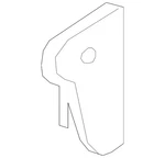 Genuine Volkswagen Release Handle 5H1-823-533-82V. Fixed Price $37.29.