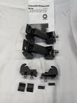 Kentrol 80704 Textured Black Hood Catch Kit For 07-18 Jeep Wrangler Jk. Fixed Price $129.00.