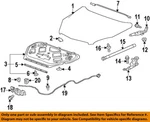 Gm Oem 13-17 Equinox,terrain Hood Components-lock 23120089. Fixed Price $96.56.