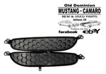 Nos 1971-1973 Mustang Scoop Grille Insert Lh / Rh Pair. Fixed Price $89.99.
