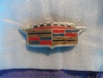 1957 Cadillac Eldorado Original Hood Ornament/crest Part# 1466783 Good -ha. Fixed Price $185.00.