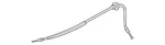 Genuine Volkswagen Release Cable 11A-823-535-A. Fixed Price $21.40.