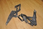 Pair Of Original Hood Hinges (lh+rh) Bentley Turbo / Rolls-royce Silver Spir. Fixed Price $141.00.