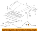 Gm Oem 16-22 Envision,spark Hood Components-release Handle 22924985. Fixed Price $21.06.