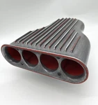 Cal Custom Hilborn Vintage Finned Aluminum Air Cleaner Scoop 4 Bbl Hotrod Gasser. Fixed Price $210.00.