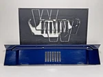 Hood Cowl Single Screen Vent Panel Patriot Blue Pbt 97-06 Jeep Tj Wrangler Oem. Fixed Price $97.50.