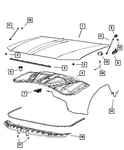 Genuine Mopar Hood Latch Release 1PS72LC5AC. Fixed Price $33.15.